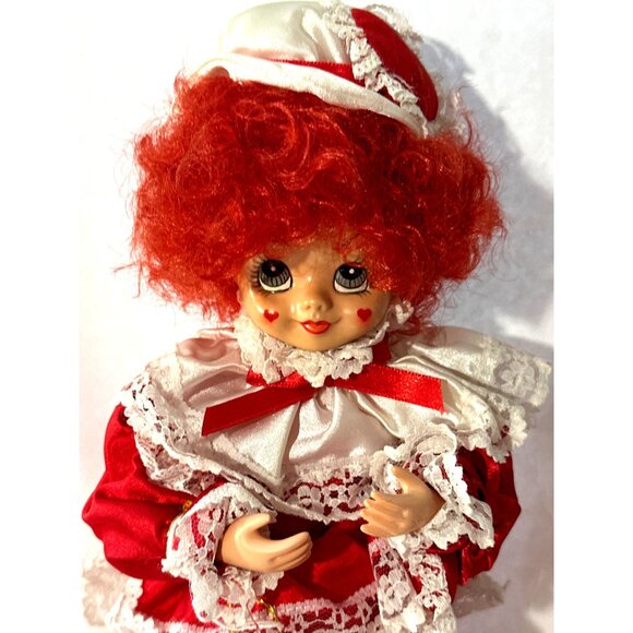 Vintage Creepy Scary Hearts Clown Coulrophobia Halloween Poltergeist Horror - Picture 5 of 8